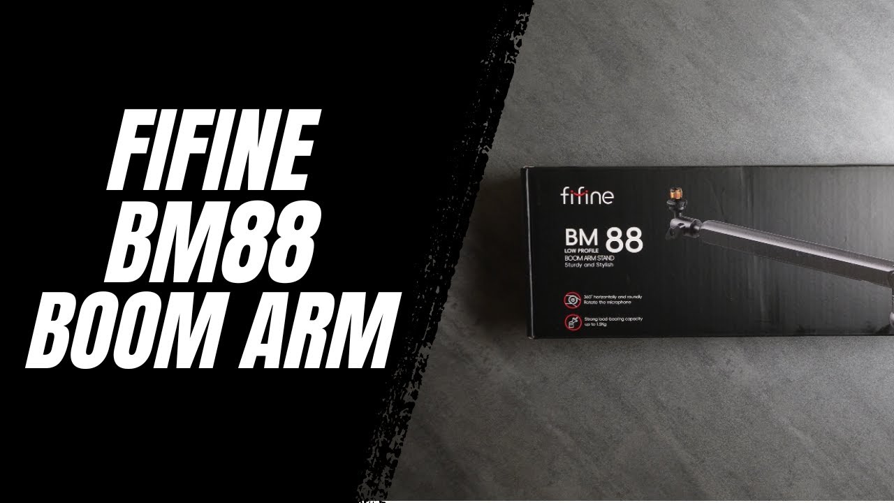 Низкопрофильная стрела Fifine BM88 — отличное качество!