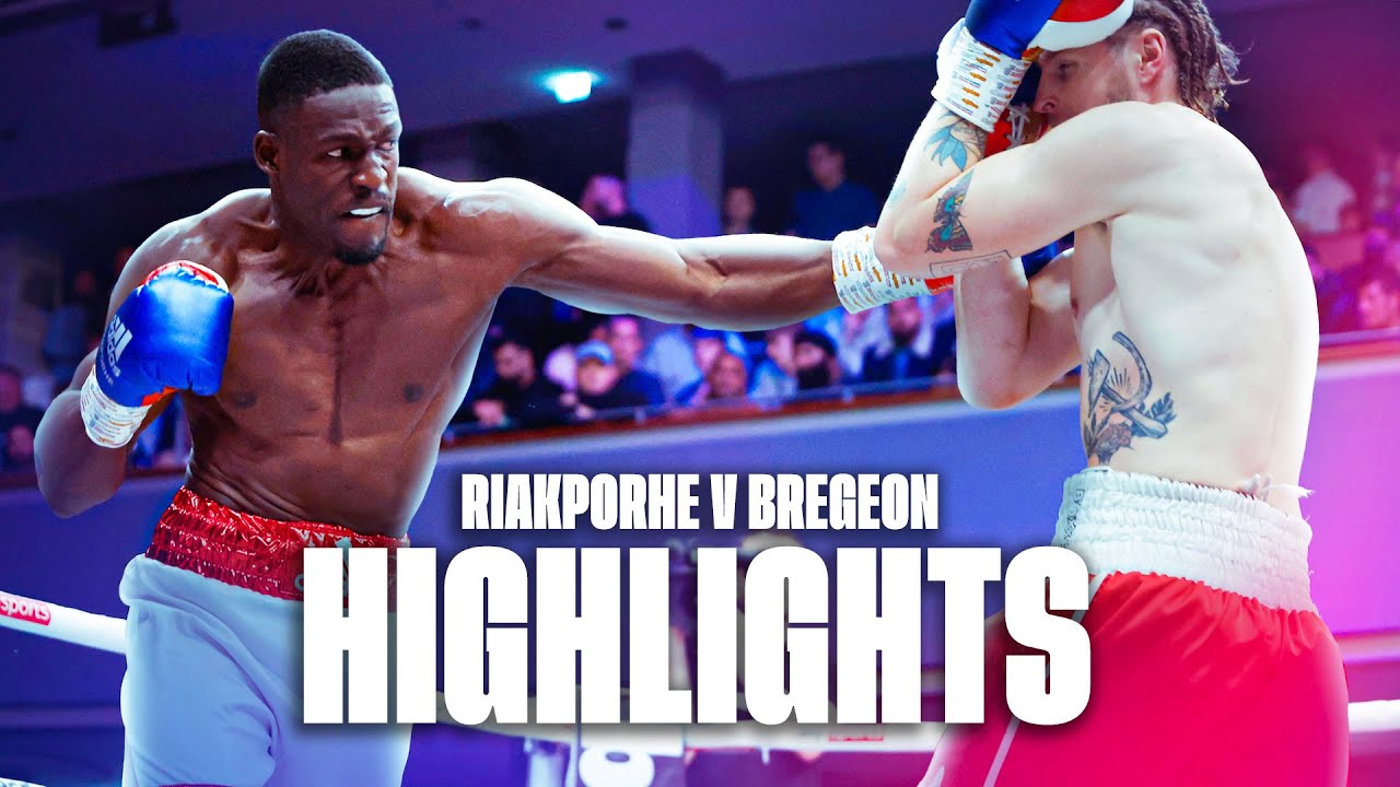 Destructive Power In Round Two 😮‍💨 | Richard Riakporhe vs Dylan Bregeon Fight Highlights