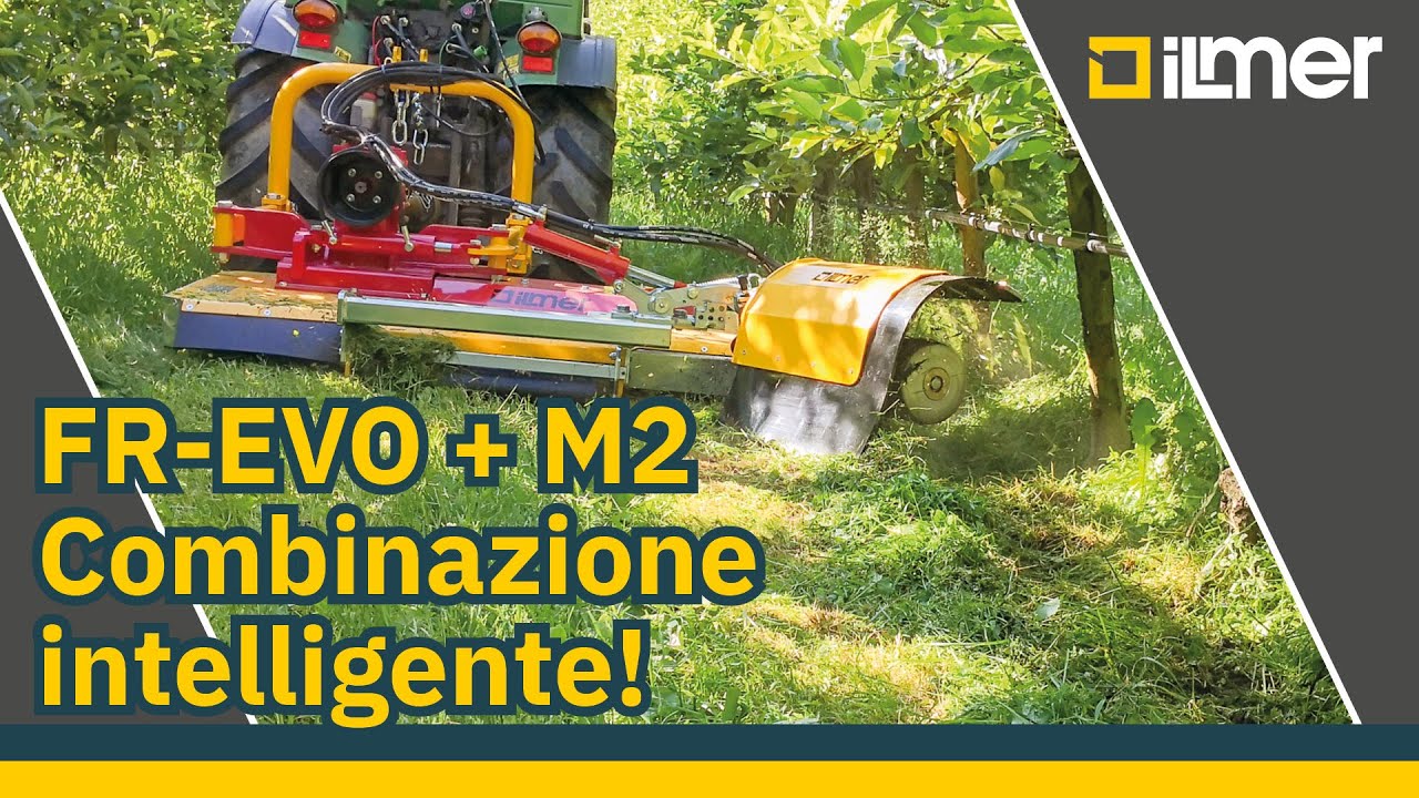[IT] Rotore diserbo a fili FR-Evo montato su falciatrice M2