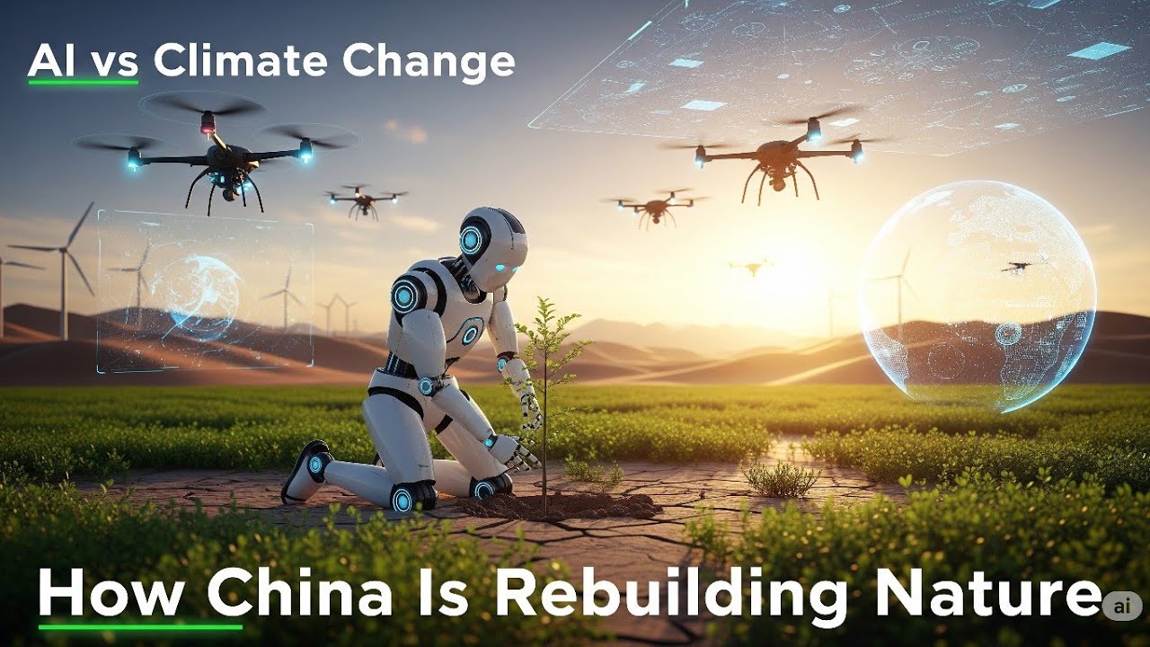 How China Uses AI to Fight Climate Change | Green Tech, Eco Innovation & Reforestation
