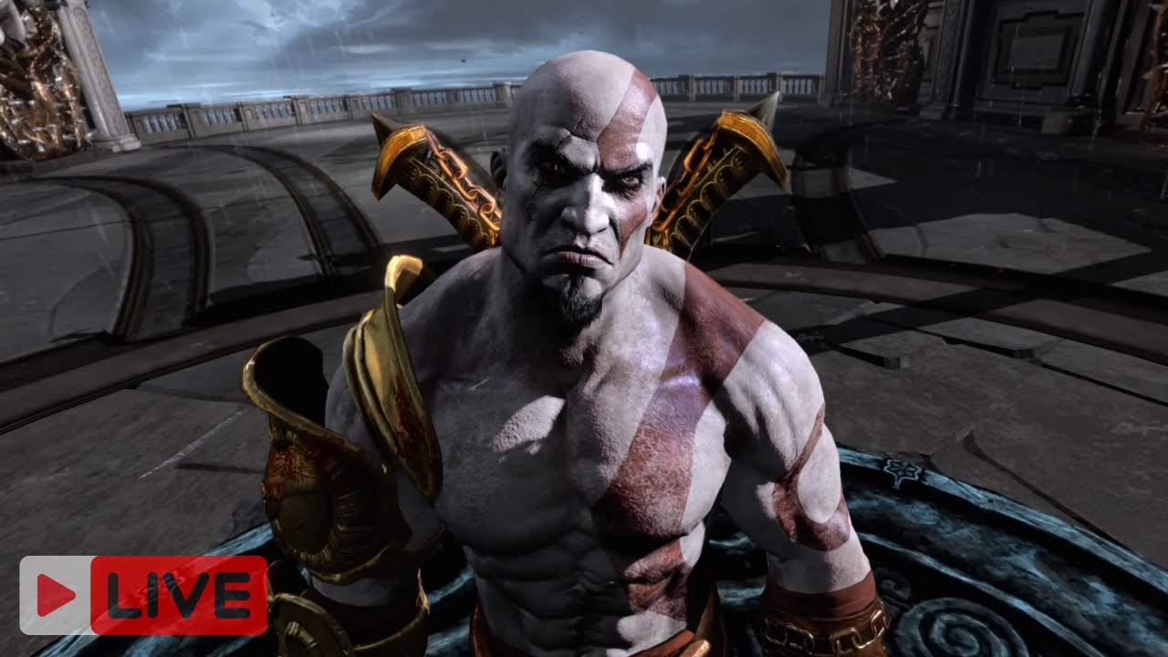 🔴 KRATOS VS. EL OLIMPO: El inicio del fin en MODO CAOS ⚡🌊 | GOW 3 Directo 2K  🔴
