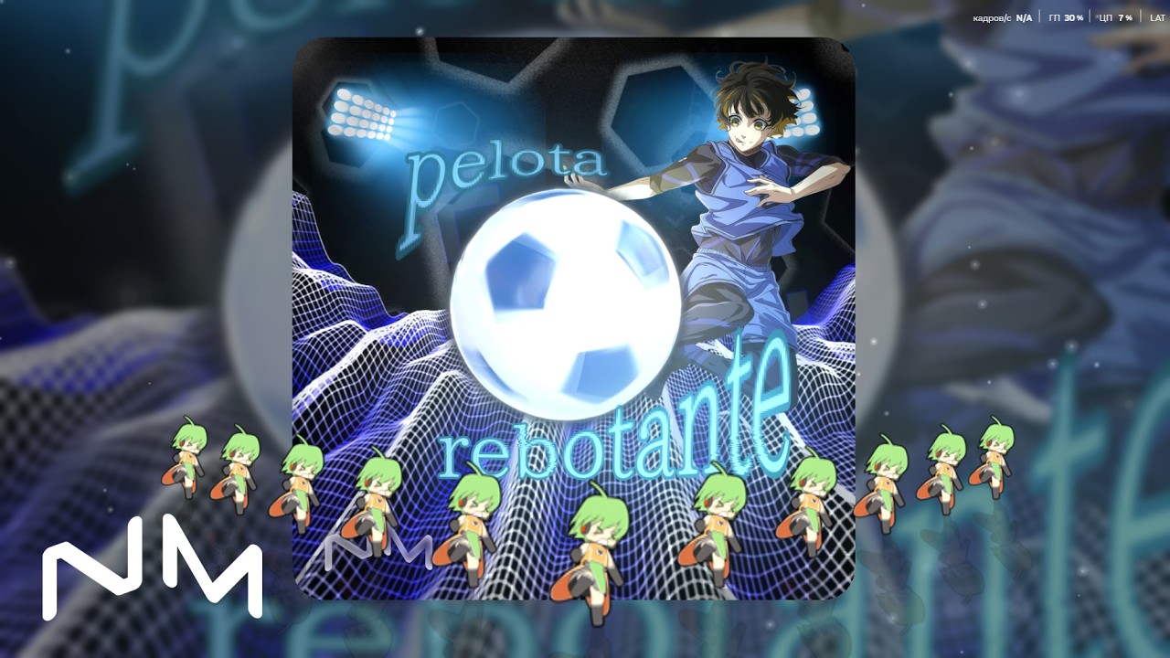 stickyanims_, vivichez - PELOTA REBOTANTE (Sticky's Audio Visualization)