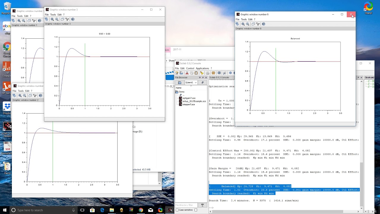 PID optimization Scilab Pt02