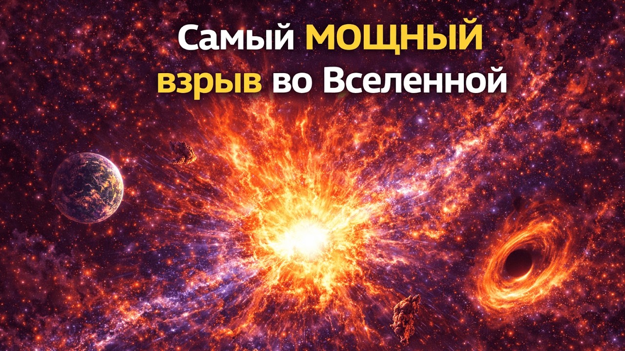 Самый МОЩНЫЙ взрыв во вселенной