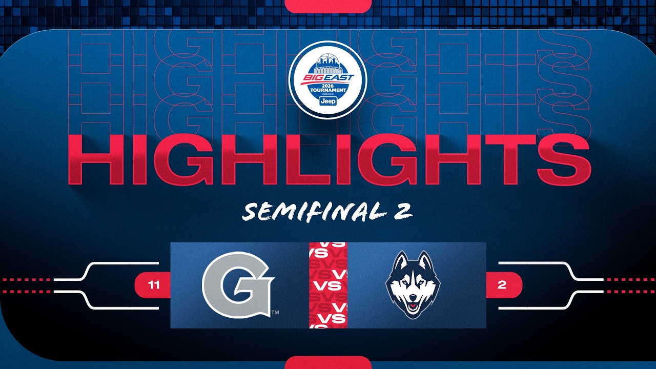HIGHLIGHTS | Georgetown vs UConn (Semifinal 2)