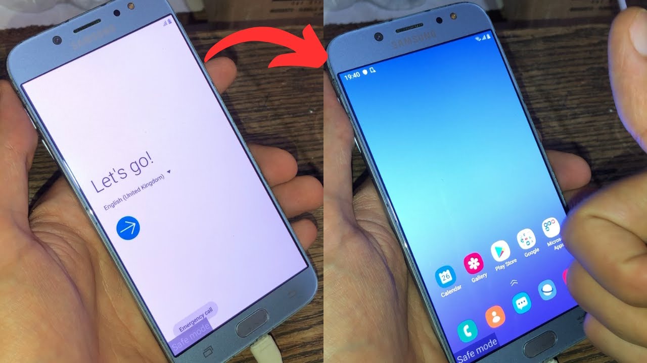 Samsung Galaxy J7 Pro SM-J730F: обход FRP, удаление аккаунта Google без ПК