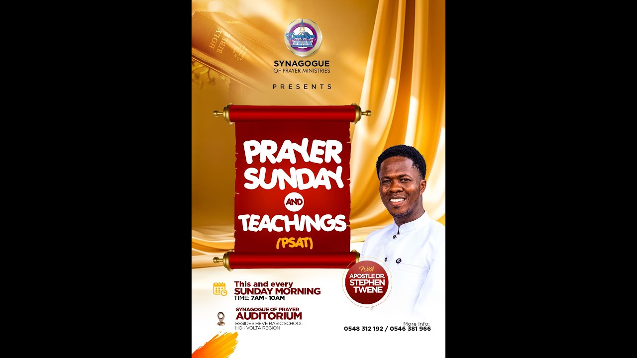 SUNDAY MORNING SERVICE WITH APSOTLE DR .STPHEN TWENE ||22-02-2026