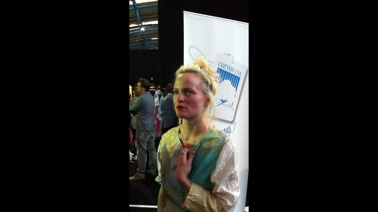Louise Gray interview backstage at London Fashion Week| Grazia UK