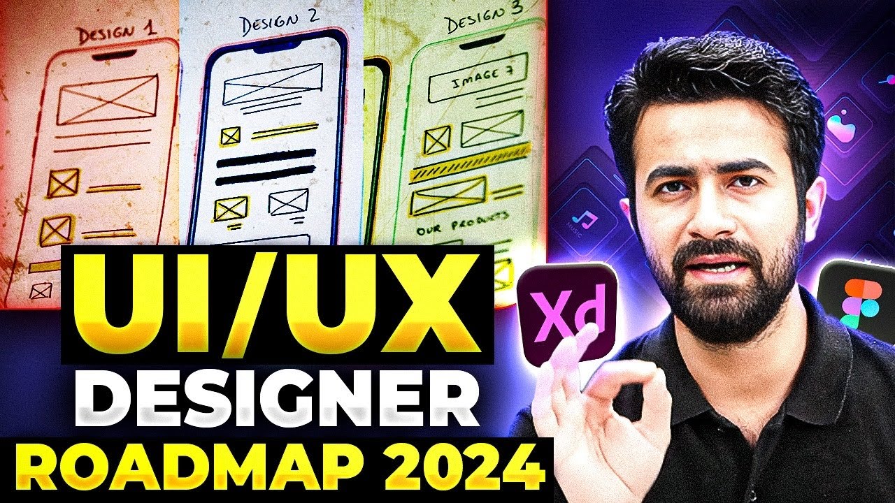 How to become UI/UX designer🤯🫡||UI/UX developer roadmap for 2024|| UI/UX designer