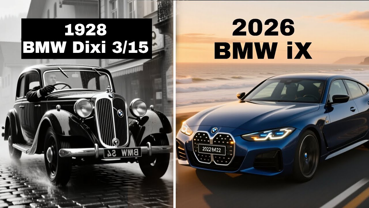 Evolution of BMW | From 1928 to 2026 | in 2 minutes 