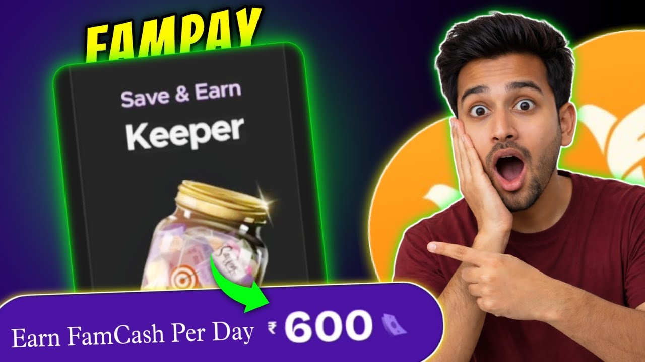 Fampay Save & Earn Keeper | Fampay New Update | Fampay Se paise kaise kamaye
