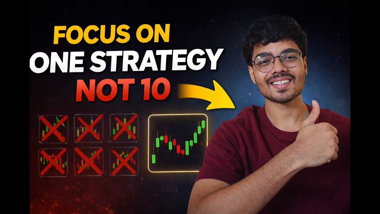 Stop Learning 10 Strategies – Master One First #stockmarketindia