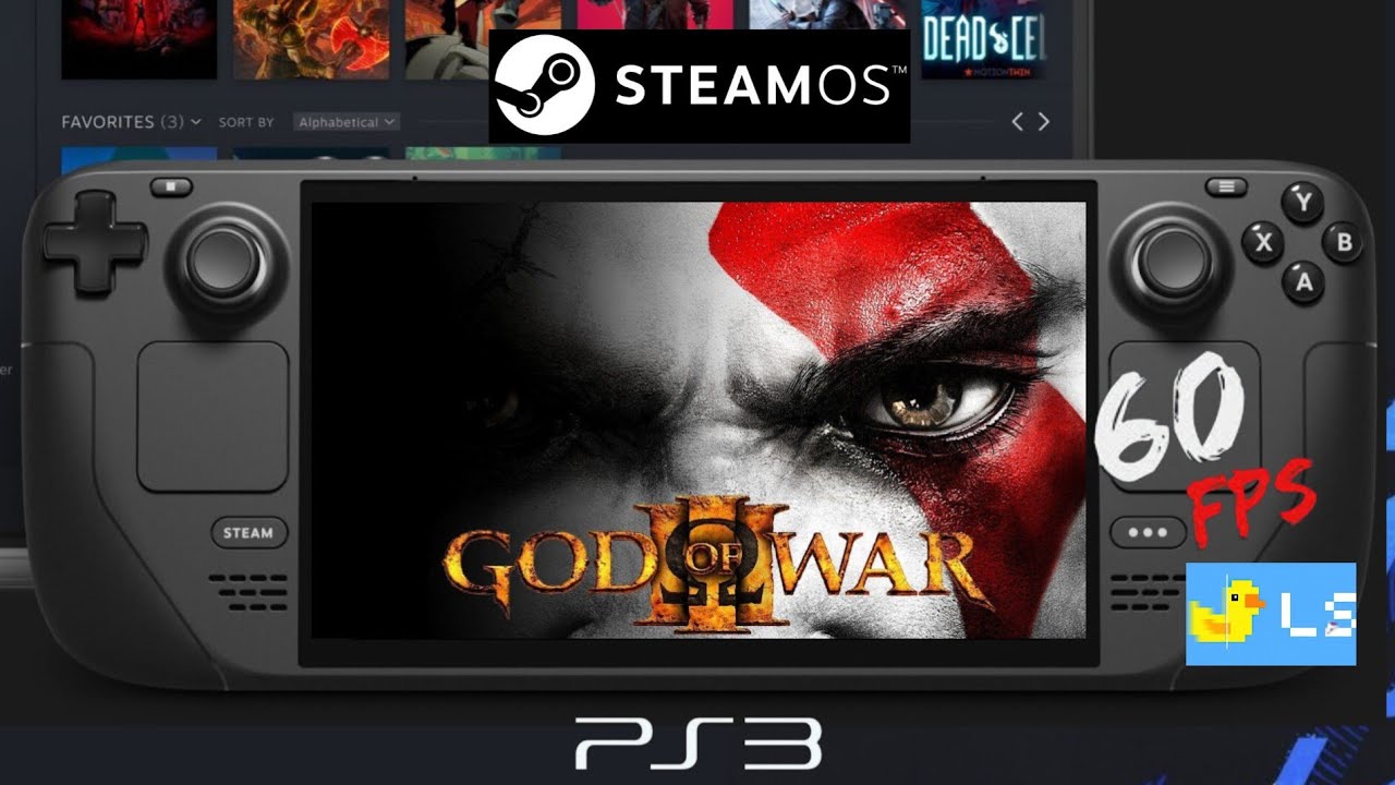 GOD OF WAR 3 - STEAM DECK OLED- 50-60 FPS - CONFIGURACIÓN NECESARIA/ LOSSLES SCALING 