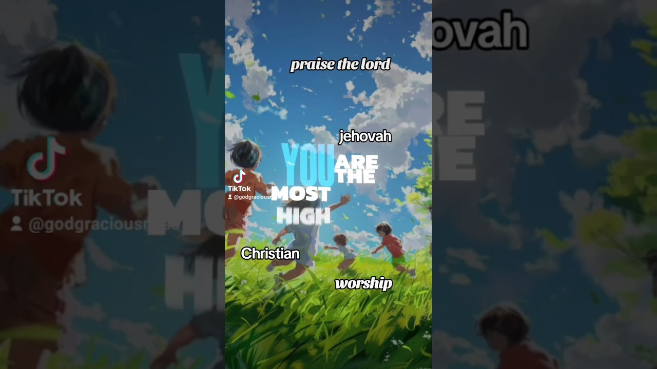 you are the most high God 