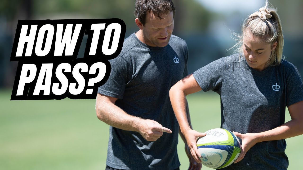 How To Pass A Rugby Ball? | @rugbybricks Peter Breen | Georgia Page