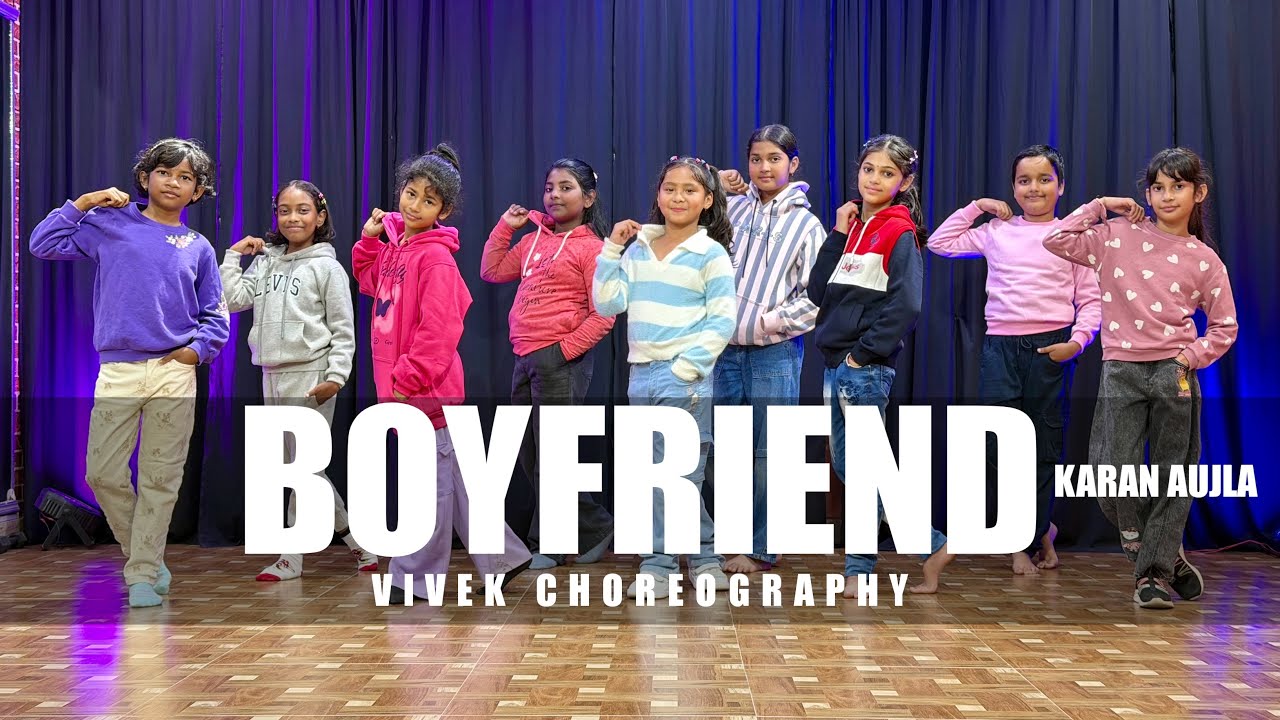 Boyfriend - Dance Cover | Karan Aujla | Hip Hop Kids | Vivek Choreography | RDA