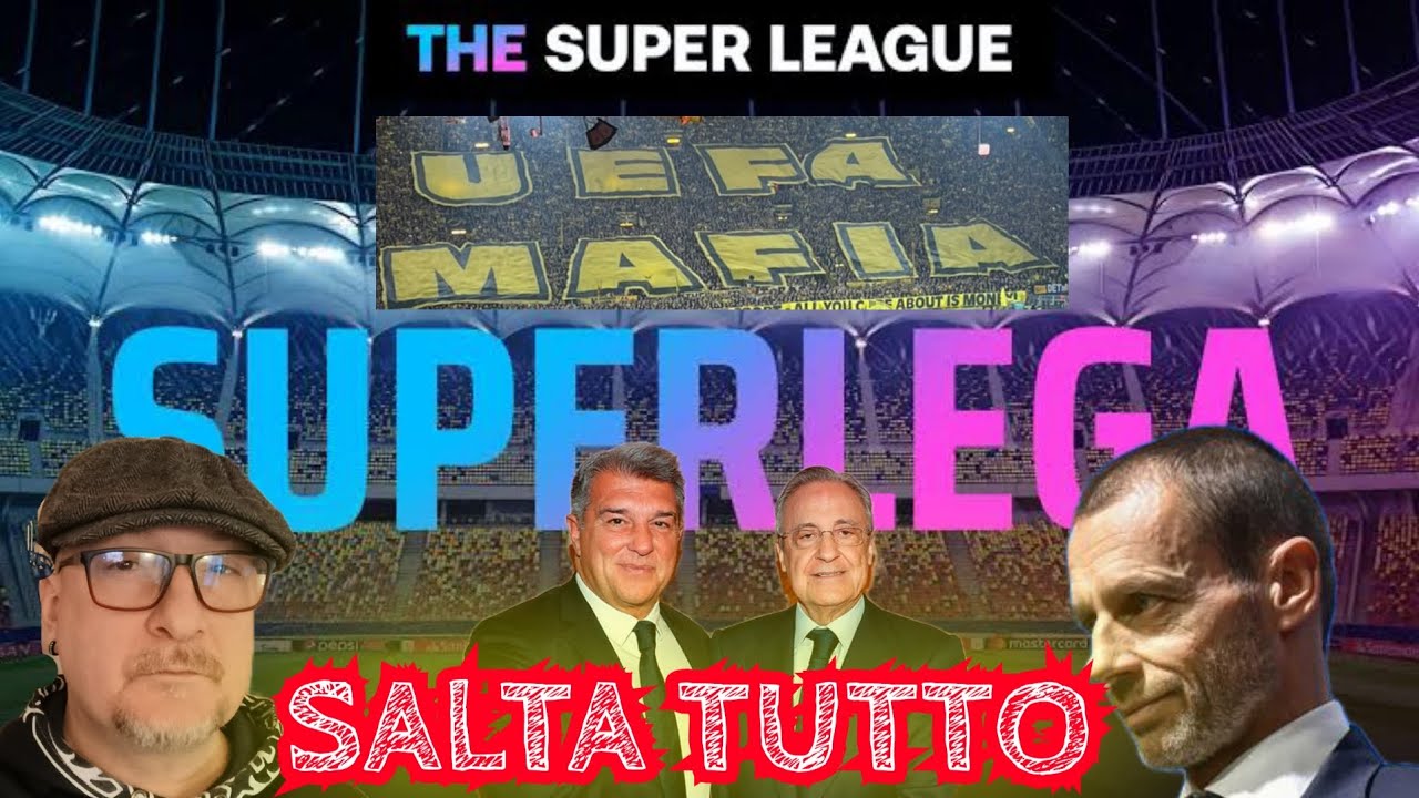🚨DELIRIO SUPERLEGA-UEFA‼️ SALTA TUTTO⁉️ É GUERRA TRA LE PARTI💣iL REAL MADRID e A22 vs CEFERIN🔥