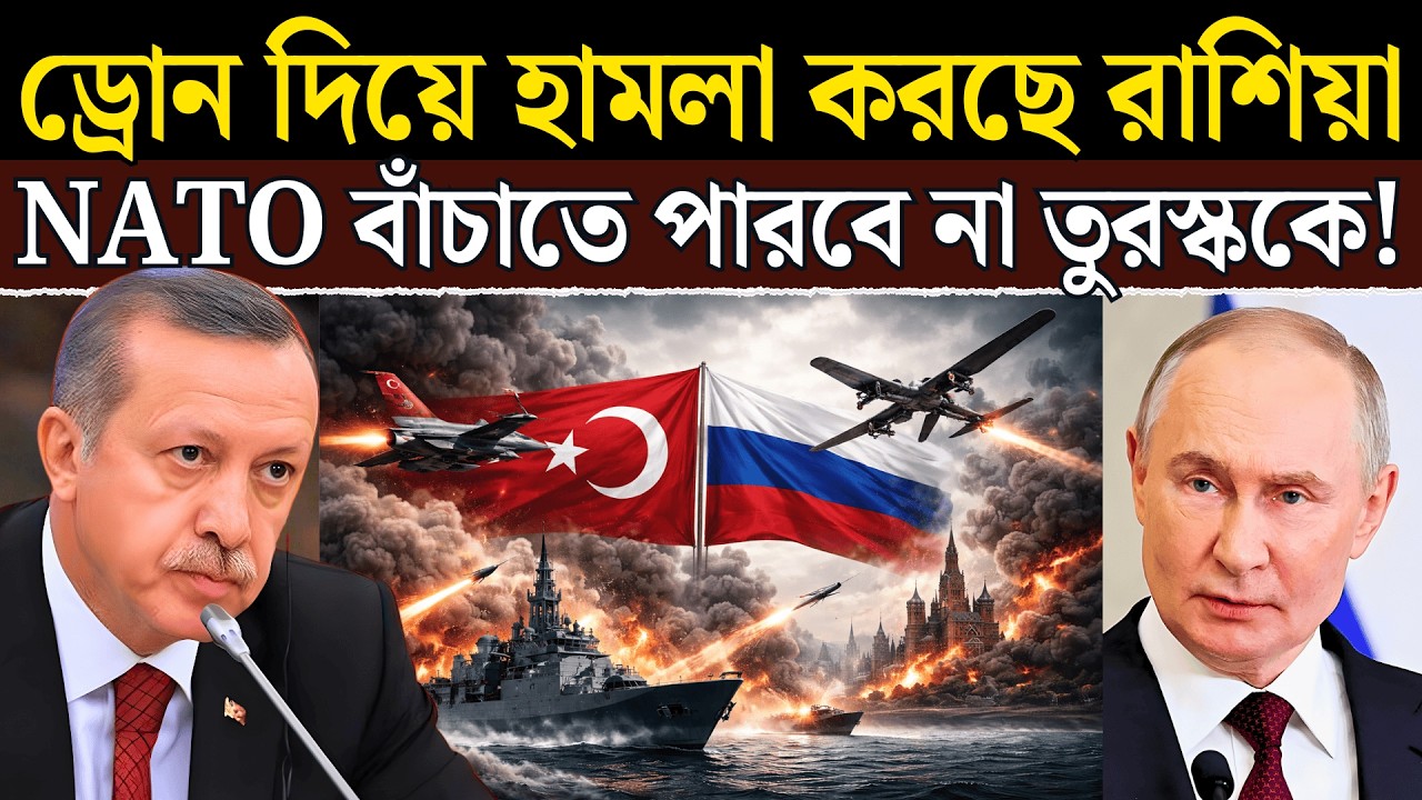 Turkey আকাশে Russian Drone | Accident নাকি Strategic Warning?