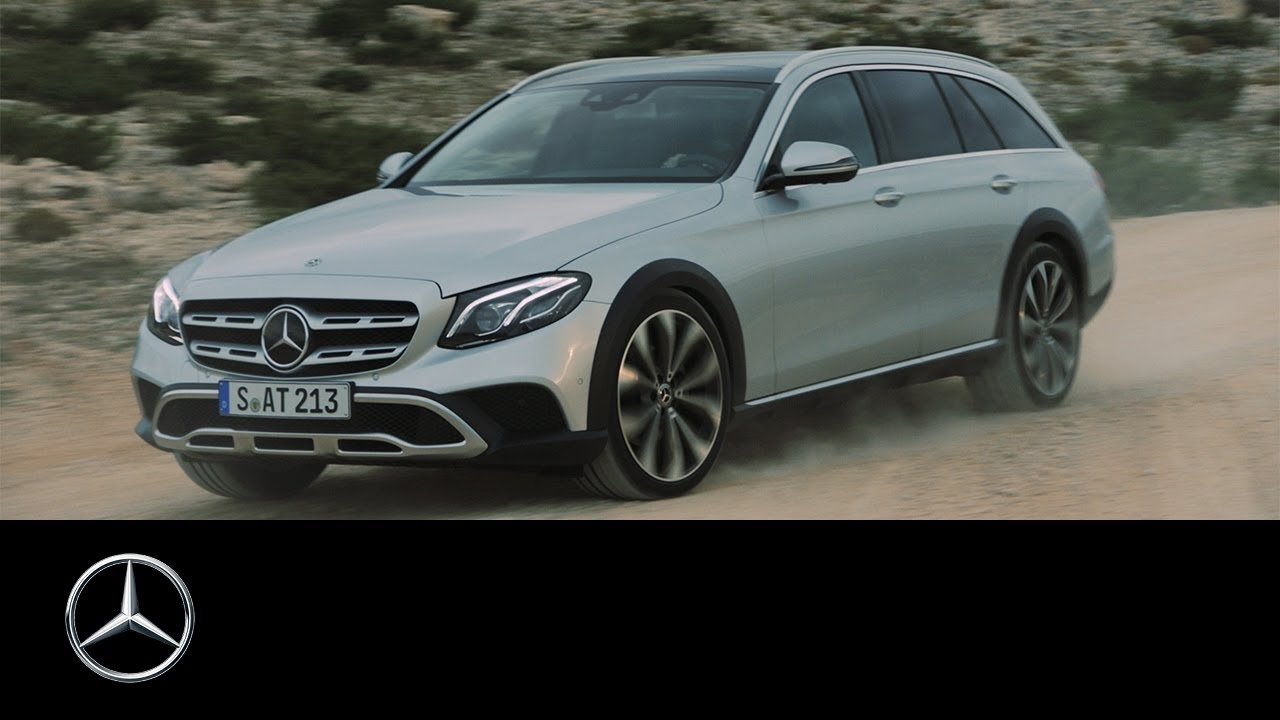 The new Mercedes-Benz E-Class All-Terrain: Versatility and intelligence in striking outfit