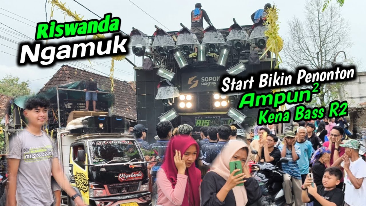 RISWANDA NGAMUK 🔥 Start Langsung Bikin Penonton Ampun-Ampun Kena Semburan Bass R2❗