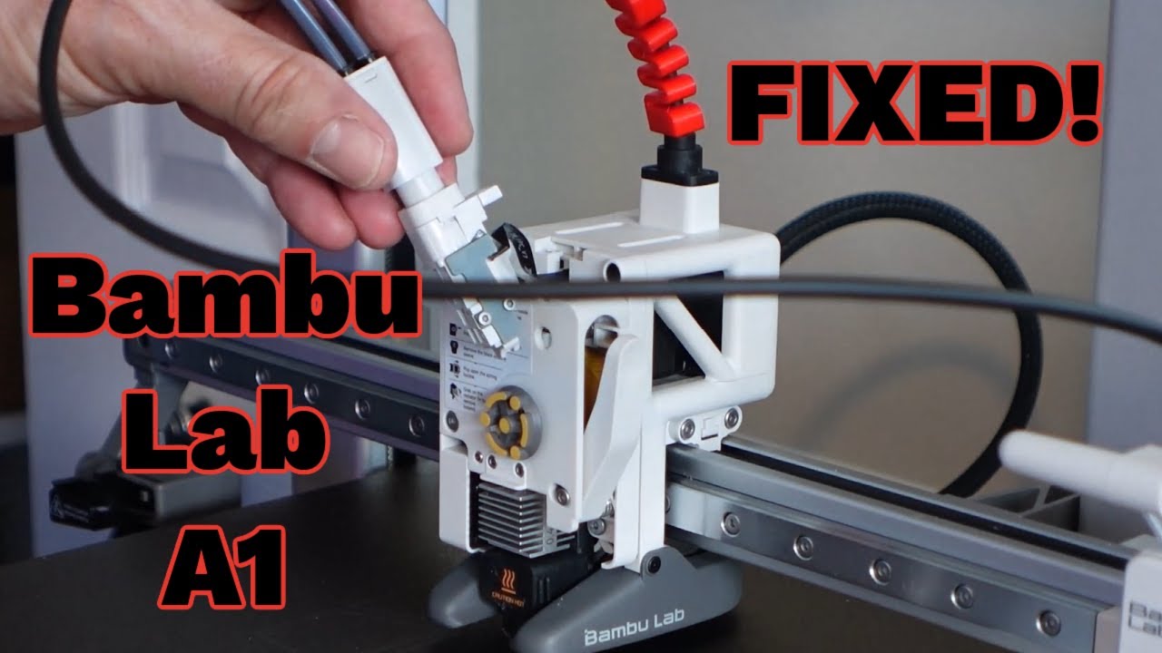 How I Fixed my Bambu Lab A1 Extruder Error