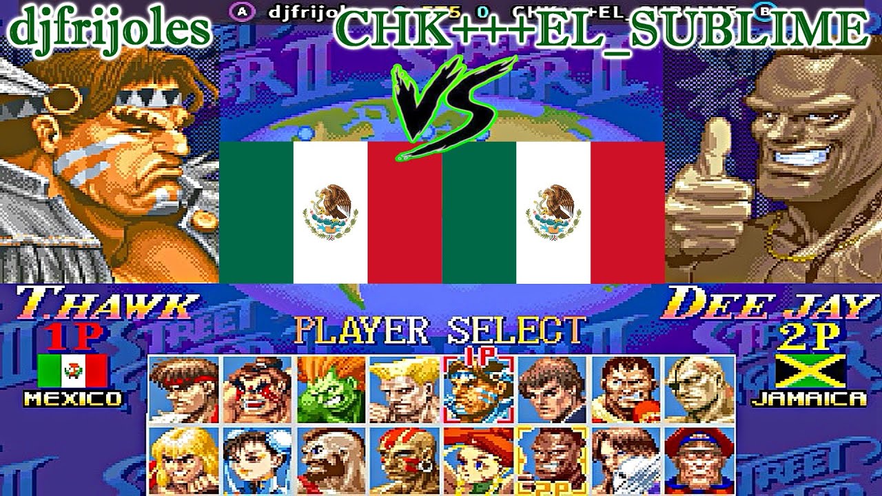 Super Street Fighter II X: Grand Master Challenge - djfrijoles vs  CHK+++EL_SUBLIME FT5