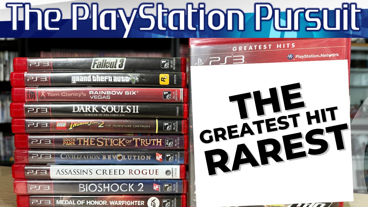 The rarest PlayStation 3 game of all time !￼