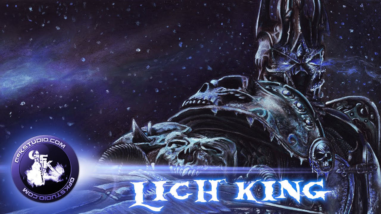 Drawing of Lich King (GFKStudio)