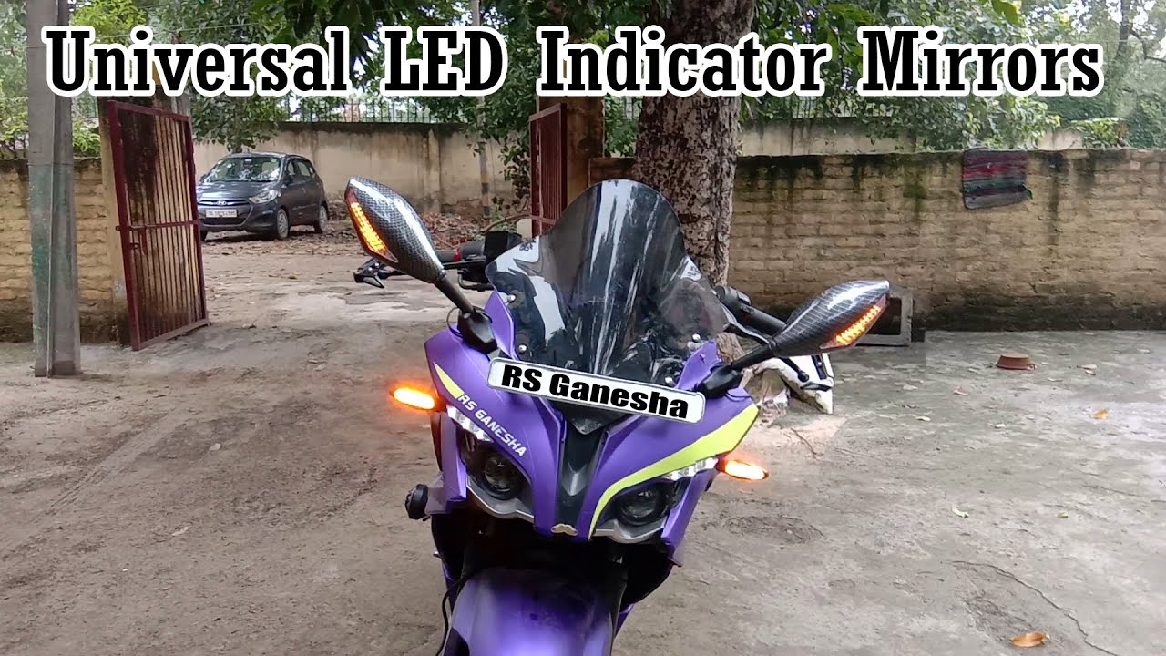 How to install LED Indicator Mirrors on Pulsar RS200