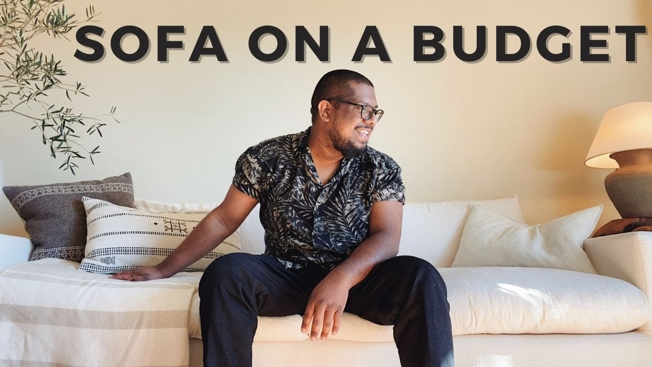 STYLISH SOFA ON A BUDGET | Buying Couch on OfferUp & Facebook Marketplace | RH Cloud Sofa Dupes