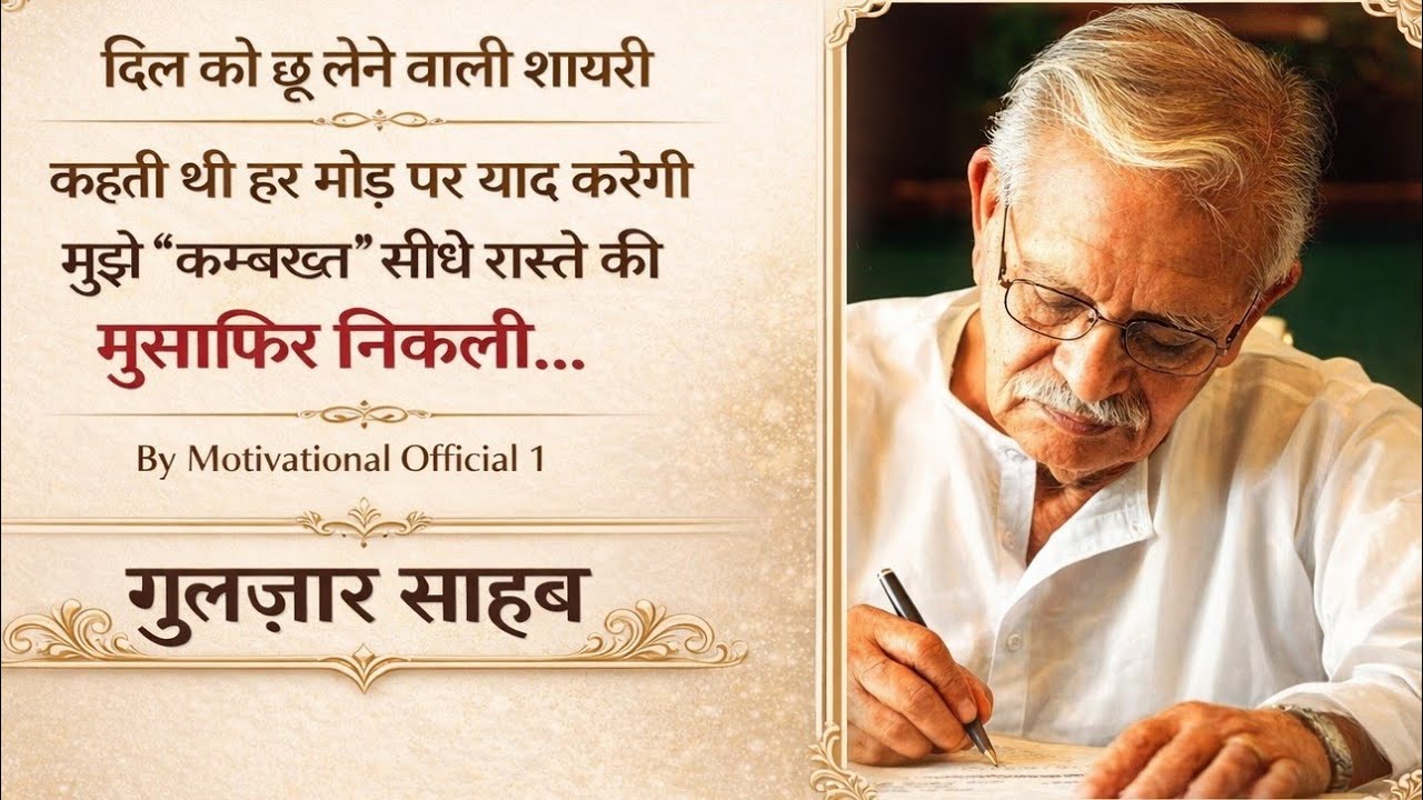 Gulzar | Gulzar shayari | shayari in hindi | Gulzar poetry | Hindi shayari |Shayari#gulzarshayari🔥💔