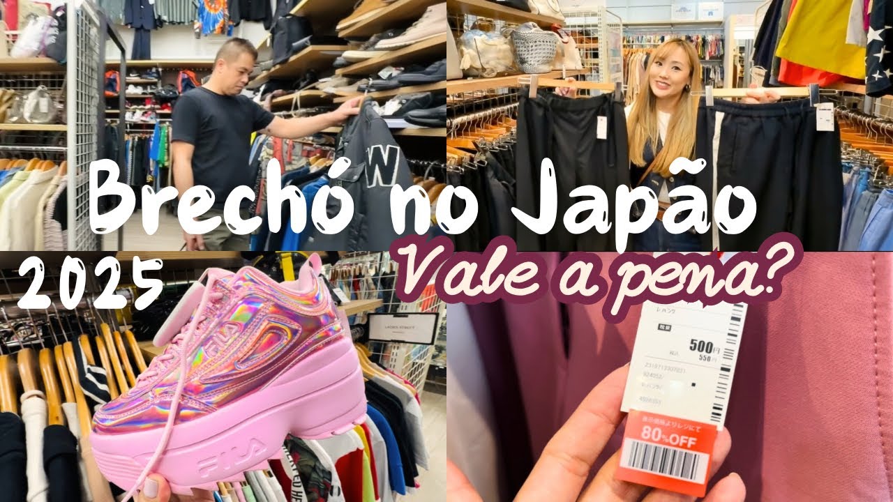 BRECHÓ NO JAPÃO 2025: AINDA VALE A PENA ? ACHADOS INCRÍVEIS!!!