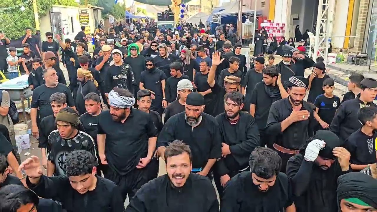 علي الأكبر/ الرادود سيد حسين الموسوي/  الرادود أمير الخفاجي/ زيارة الاربعين _ الحلة _١٤٤٧ه