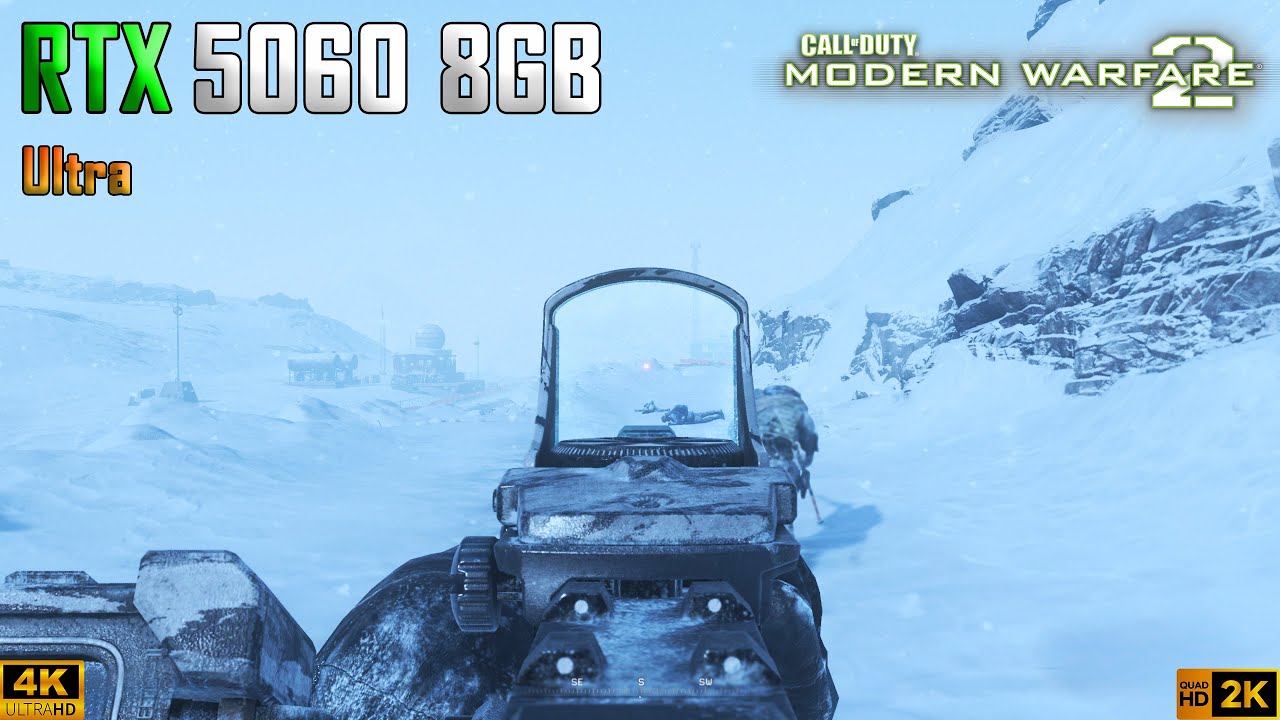 RTX 5060 8GB | Call of Duty: Modern Warfare 2 Remastered | 4K & 1440P & 1080P