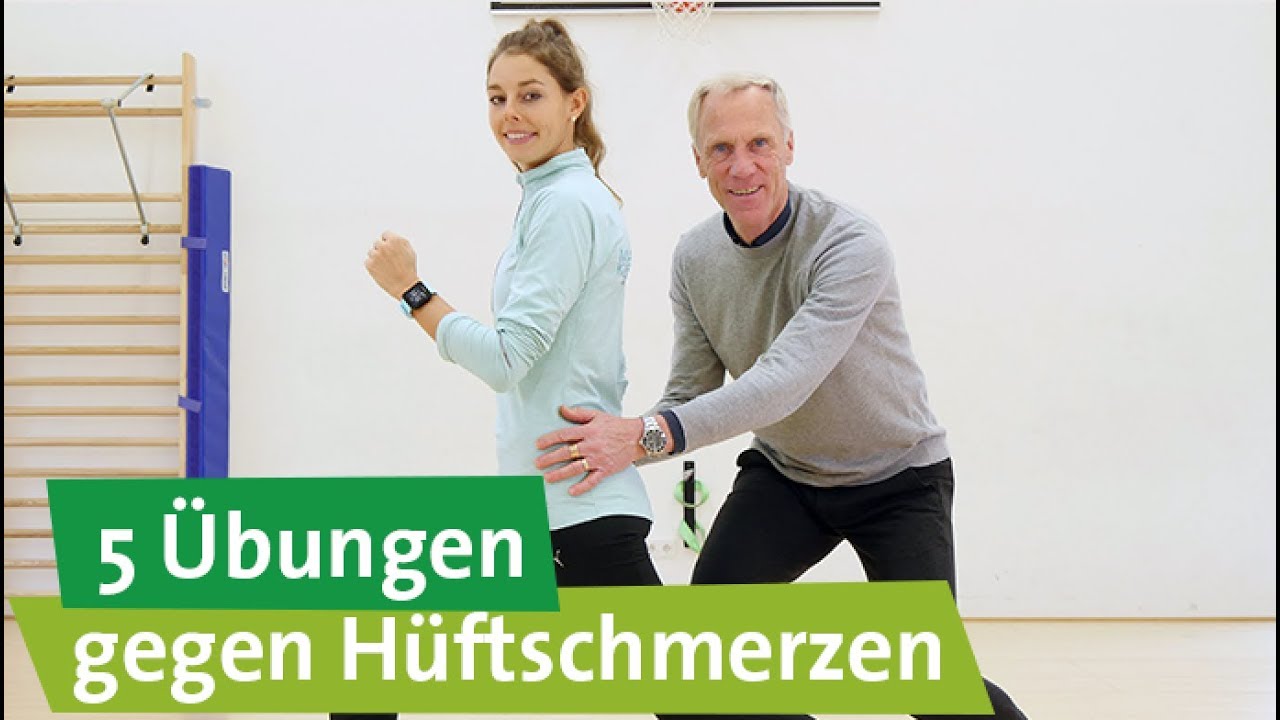 Was tun gegen Hüftschmerzen? 5 wirkungsvolle Übungen.