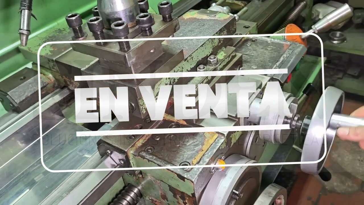 Venta Torno Industrial Usado, Funcional y Confiable