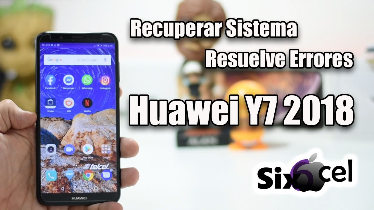 Recuperar Sistema y Resuelve Errores *Huawei Y7 2018*