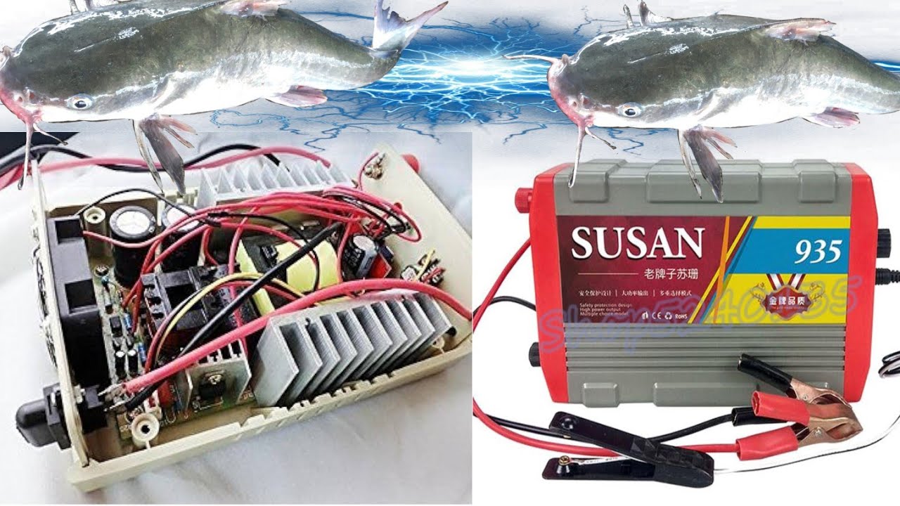 Paano ayusin ang nasirang Susan inverter fish stunner735mp | diy fish stunner