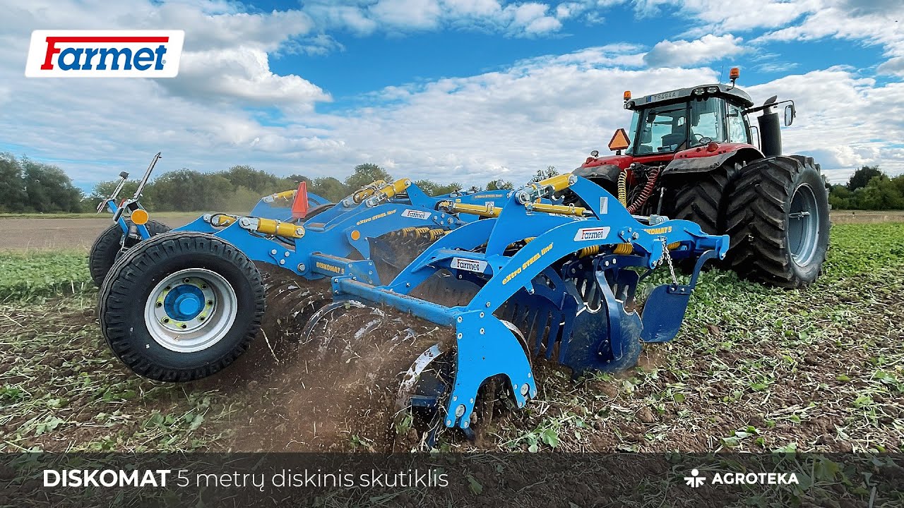 Diskinis skutikas #Farmet Diskomat 5 | Vilkaviškio raj. || Agroteka