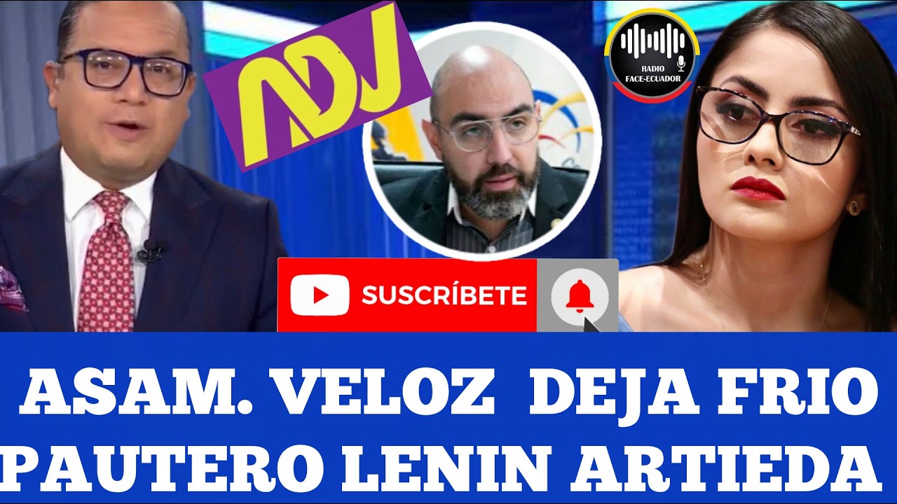 ASAM. VIVÍANA VELOZ DEJA FRIO AL PAUTERO DE LENIN ARTIEDA POR DEFENDER A NOBOA NOTICIAS ECUADOR RFE
