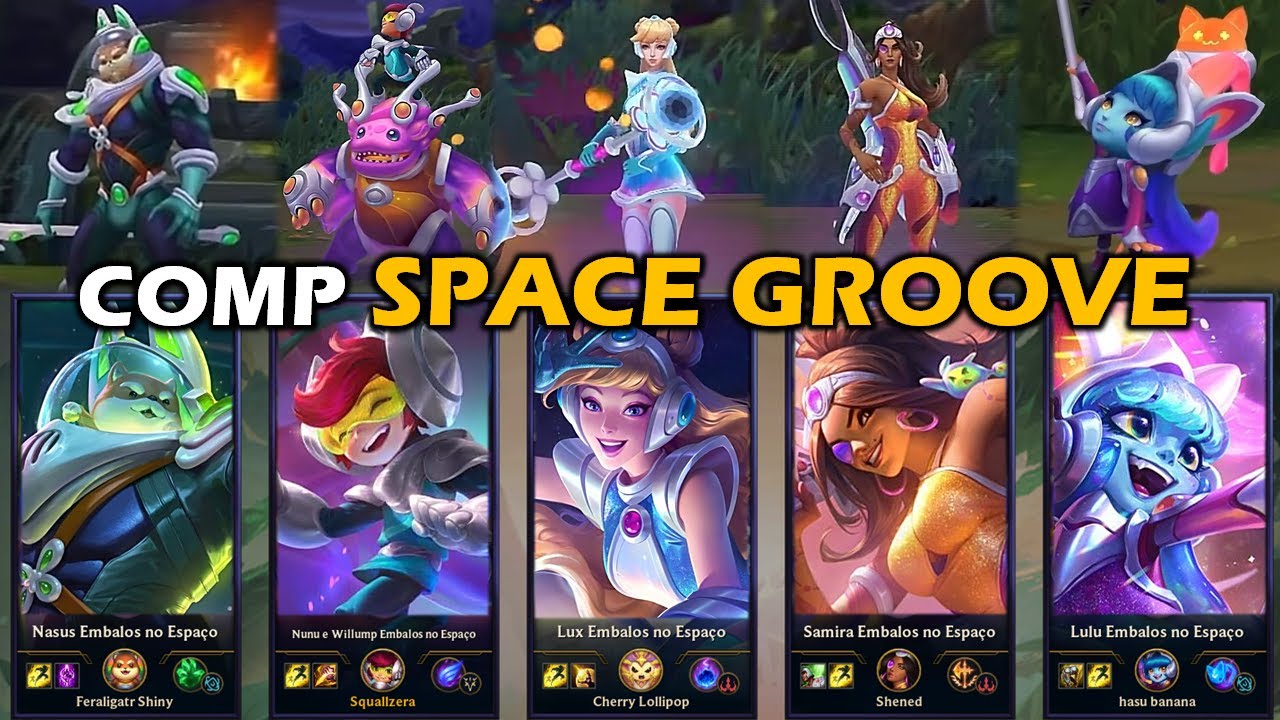 O PODER DA COMP EMBALOS NO ESPAÇO: ESSAS SKINS JUNTAS BUFFAM QUALQUER GAMEPLAY!