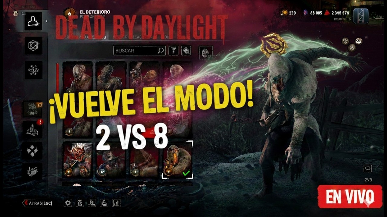Tarde de Killers en 2vs8 | Drops en Twitch