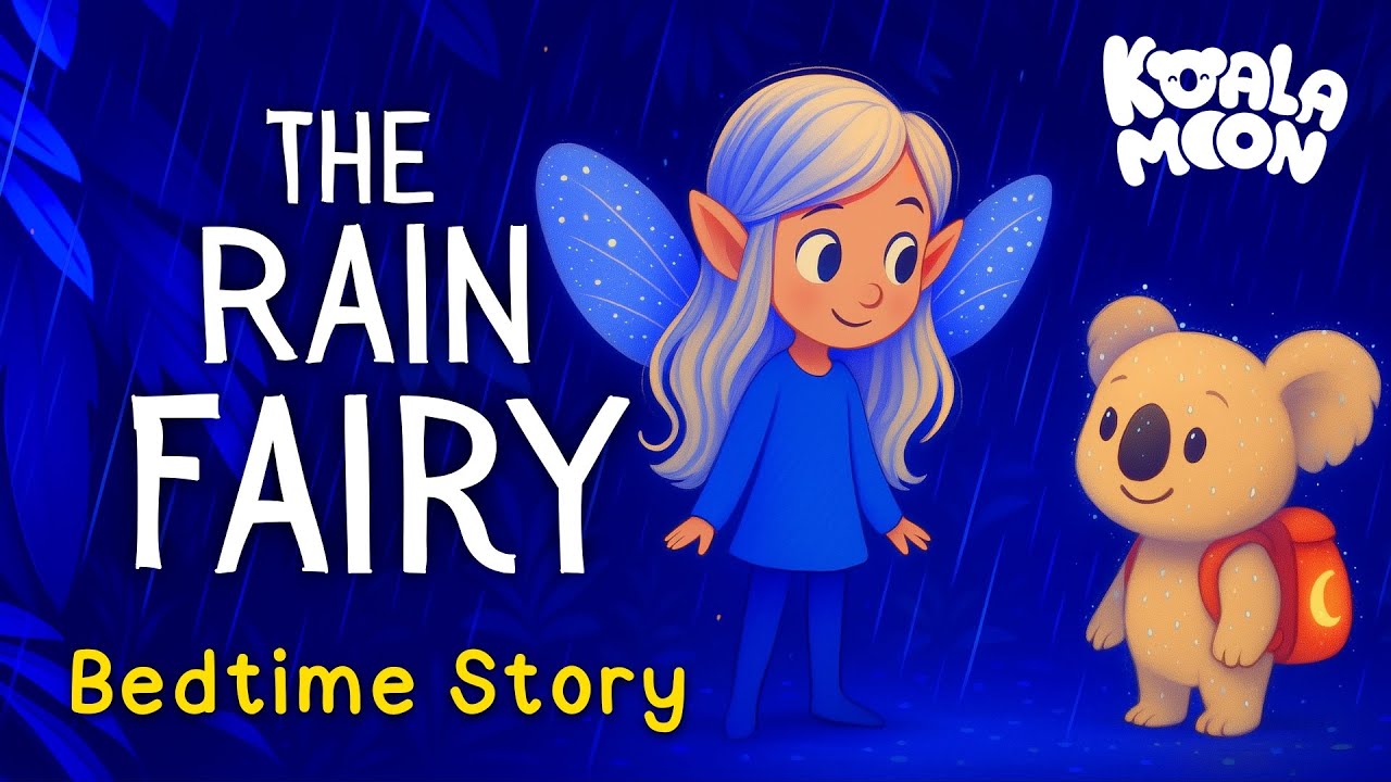 Koko & The Rain Fairy 🌧️ 🧚‍♂️ Bedtime Story with Soothing Rain Sounds for Kids 💤