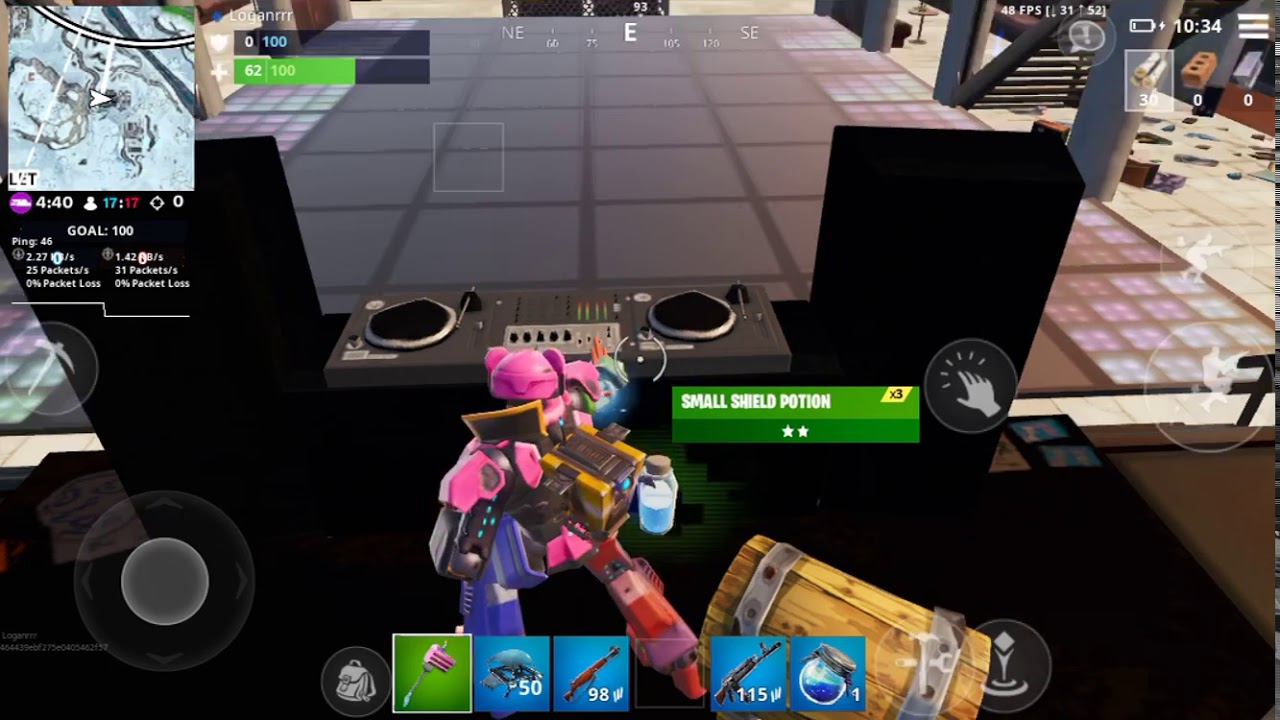 Dance a club fortnite DJ Yonder