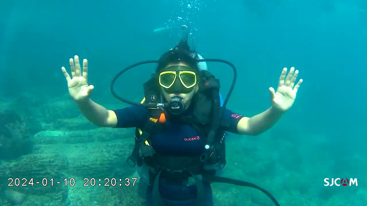 Scuba diving time in nethrani island..Murudeshwar.. been to different world and it was heaven.. 🥰❤️