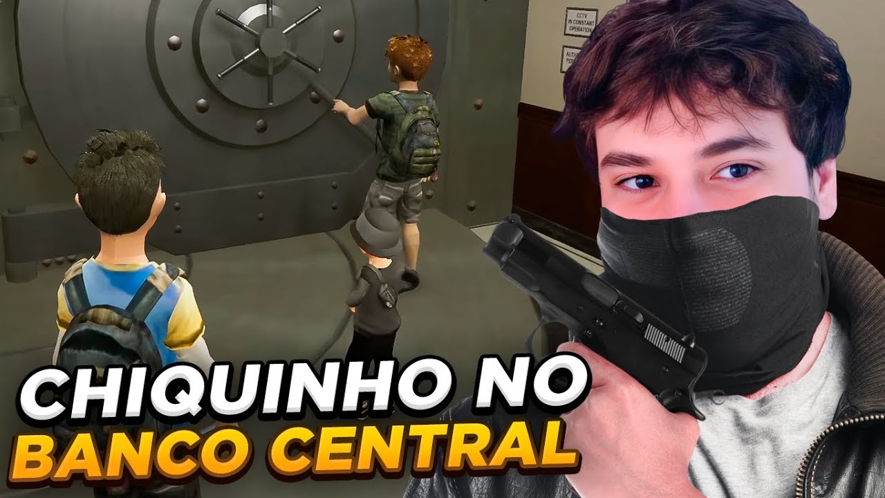 BRUNINHO, LOBINHO E CHIQUINHO FORAM AO BANCO CENTRAL! - GTA RP
