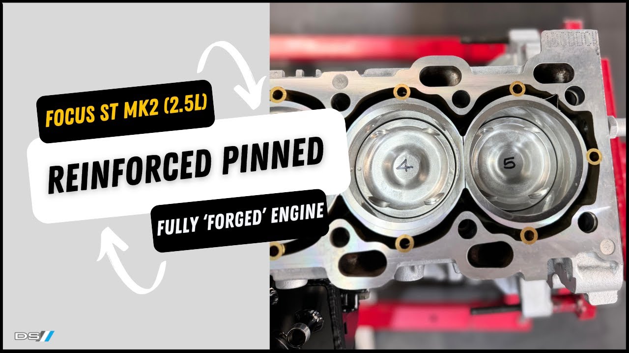 UNSTOPPABLE FULLY FORGED ENGINE BUILD: Reinforced & Pinned Block for Focus ST MK2!