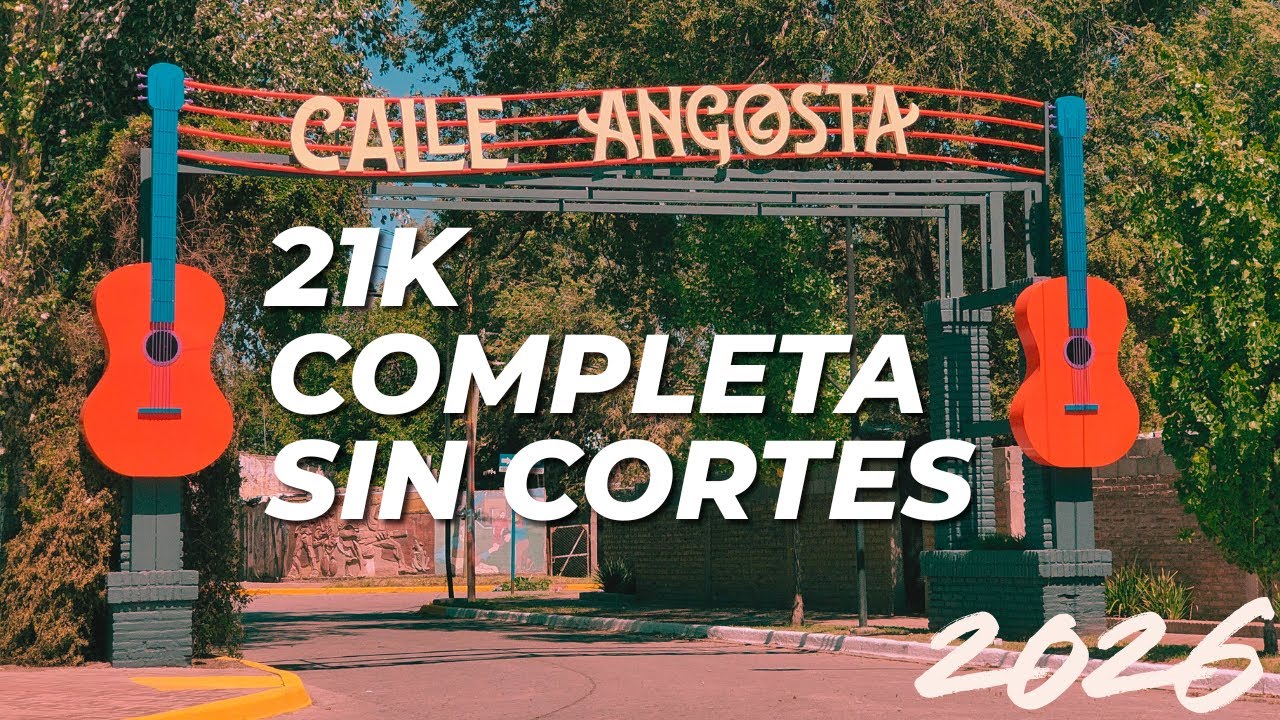 MEDIA MARATÓN COMPLETA Calle Angosta 2026 POV (2:20h)