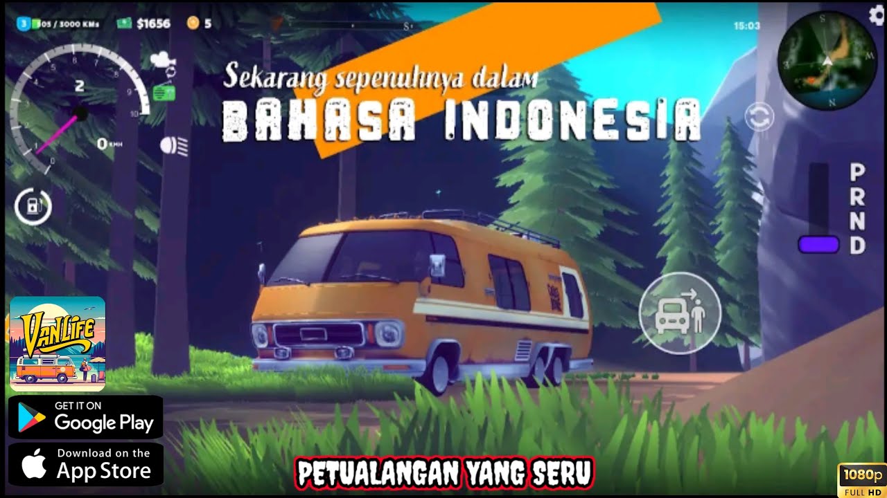 REVIEW GAME VANLIFE SIMULATOR ! PETUALANGAN BERKENDARA DI DUNIA TERBUKA ⁉️ GAMEPLAY WALKTHROUGH