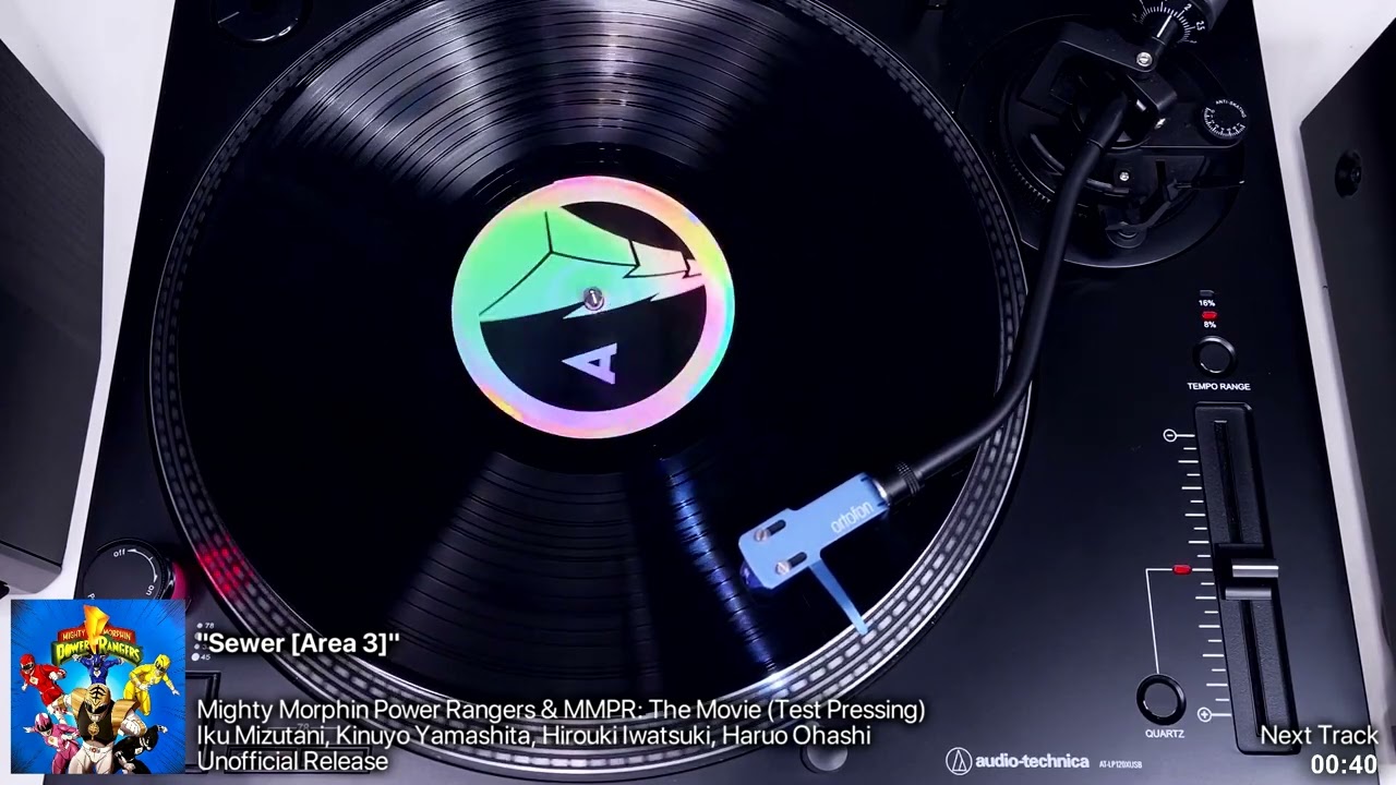 Mighty Morphin Power Rangers & MMPR: The Movie: Side A (Test Pressing) | Vinyl Rip (Unofficial)